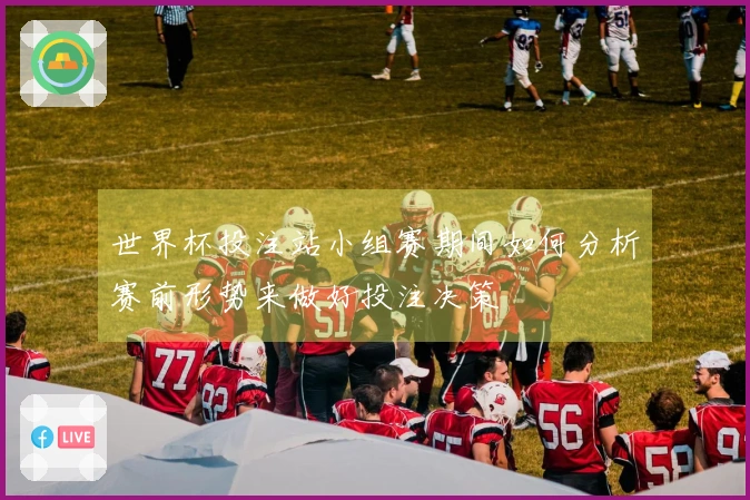 世界杯投注站小组赛期间如何分析赛前形势来做好投注决策